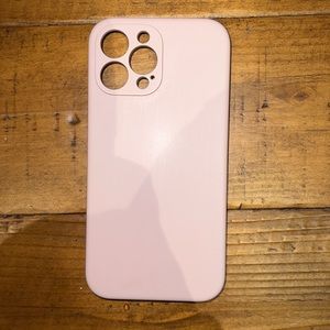 Blush Silicone iPhone 13 Pro MAX Case